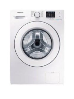 Samsung Wf70F5E0W4W 7Kg Load, 1400 Spin Washing Machine With Ecobubble&Trade; Technology - White
